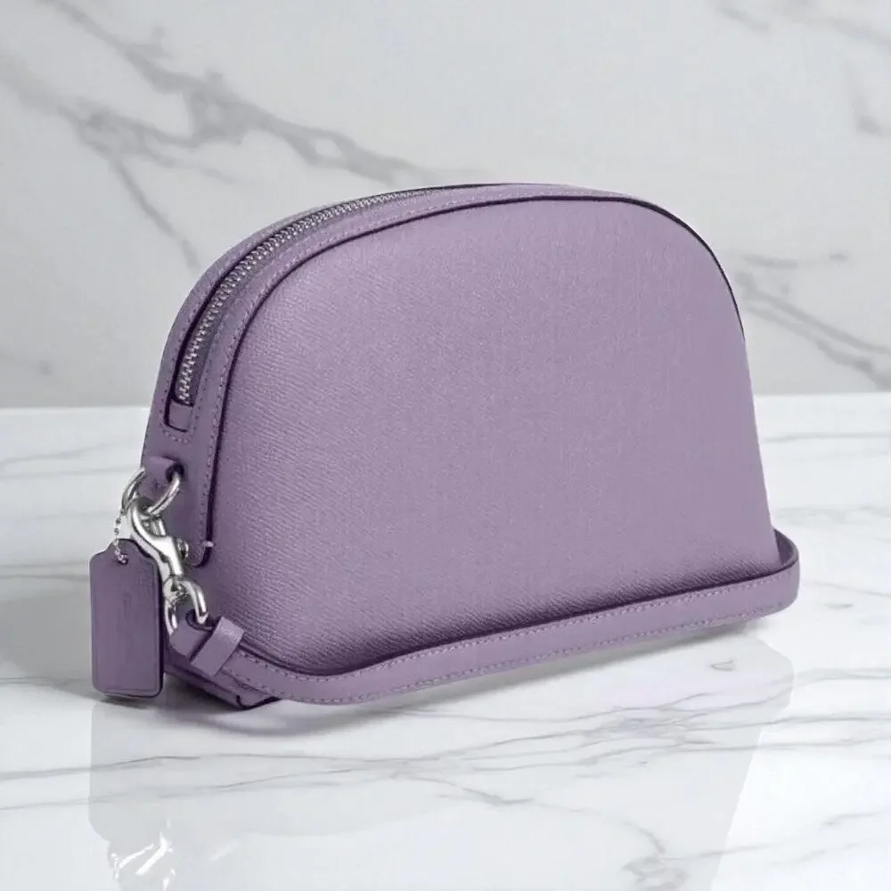 Coach Madi Crossbody Purse in Light Violet Purple Leather CR348